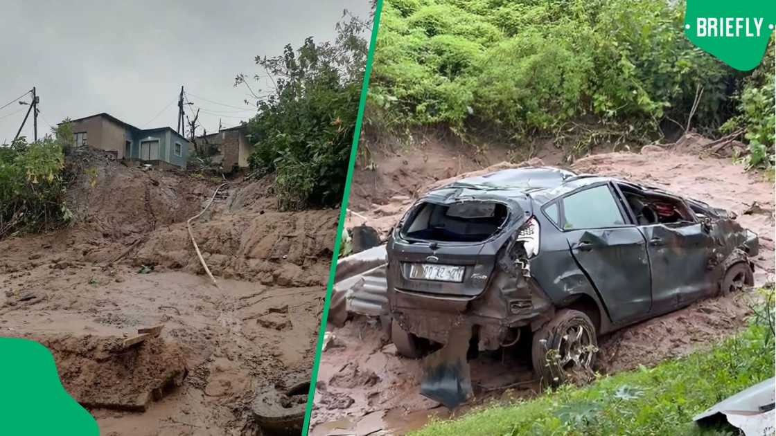 Heavy rains in KwaZulu-Natal caused death and destruction Heavy rains in KwaZulu-Natal caused death and destruction