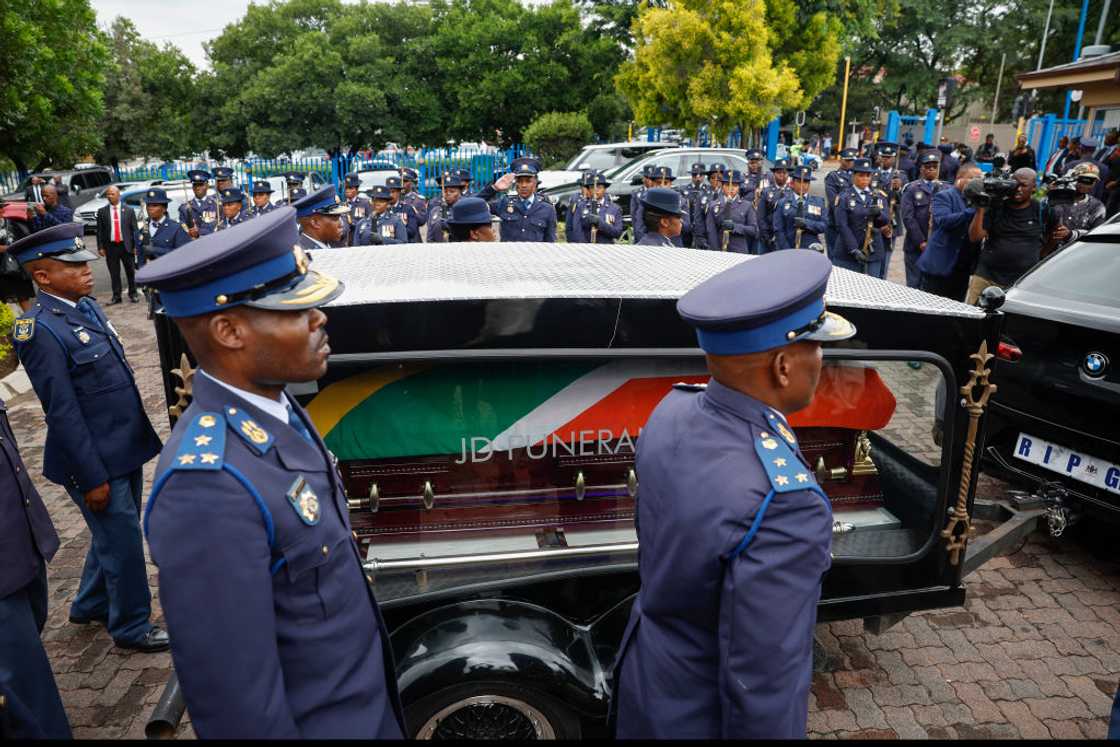 Members of the South African Police Service have died on duty