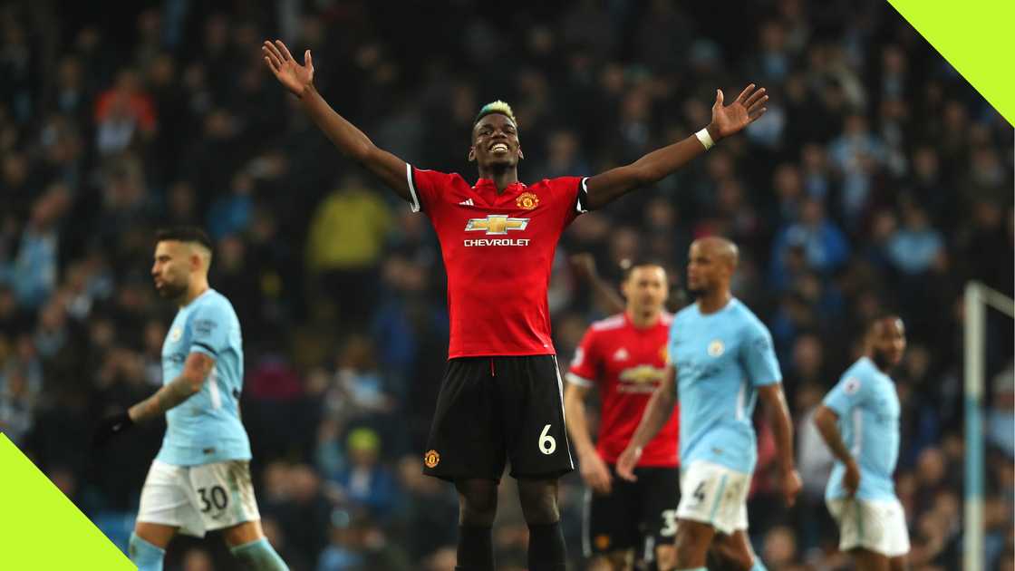 Paul Pogba has been linked with Manchester United's bitter rivals Manchester City