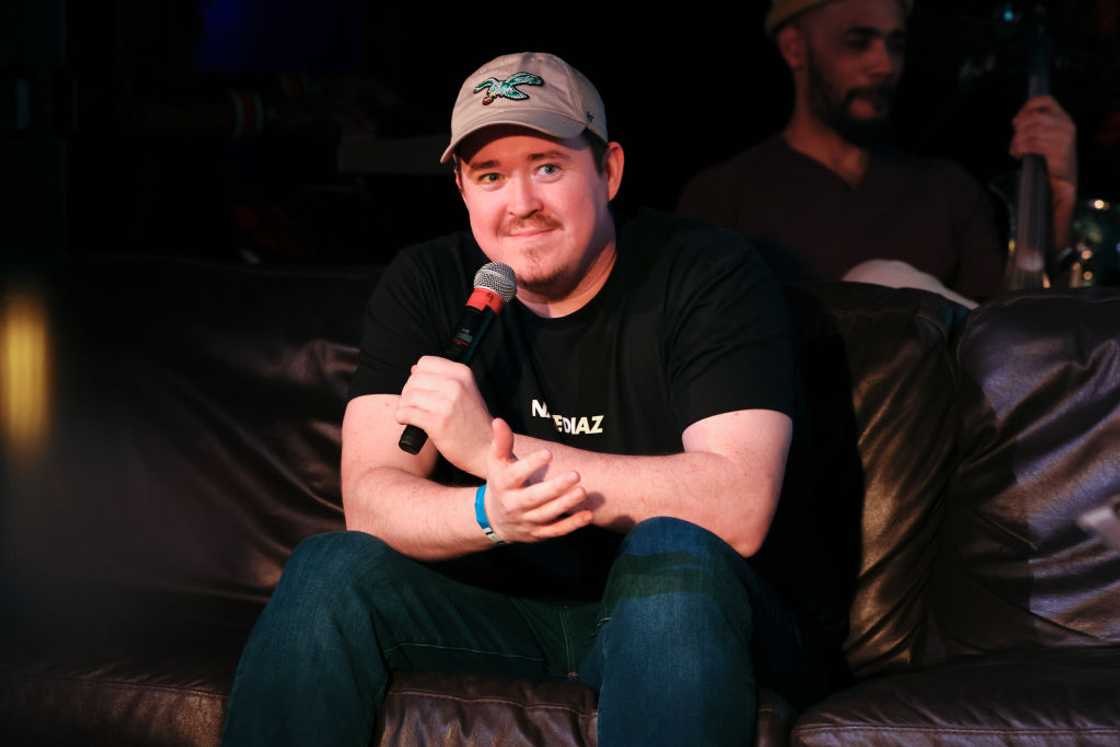 Shane Gillis onstage during OnSight: A Late-Night Therapy Show for Comics