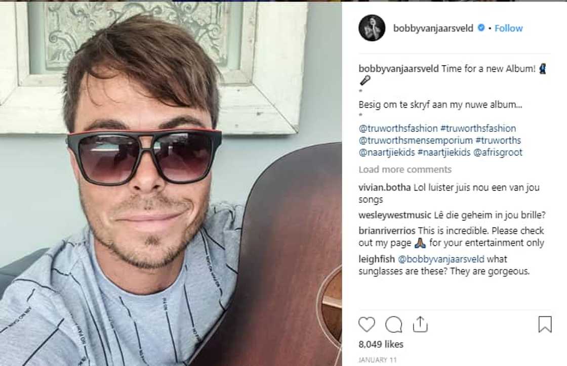 Bobby van Jaarsveld latest news Bobby van Jaarsveld latest news