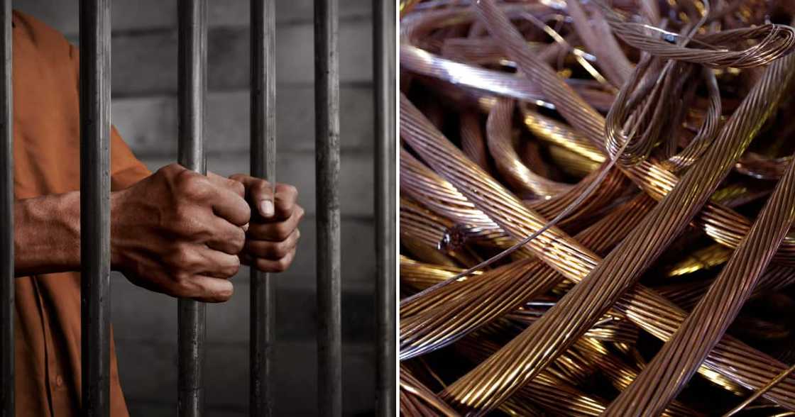 Zim national sentenced to 15 years for copper cable theft Zim national sentenced to 15 years for copper cable theft