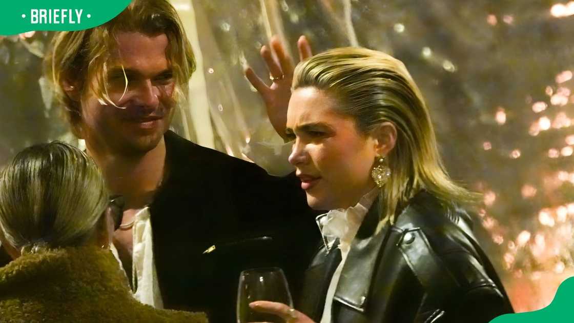 Charlie Gooch and Florence Pugh at a 2023 dinner in Rome, Italy Charlie Gooch and Florence Pugh at a 2023 dinner in Rome, Italy