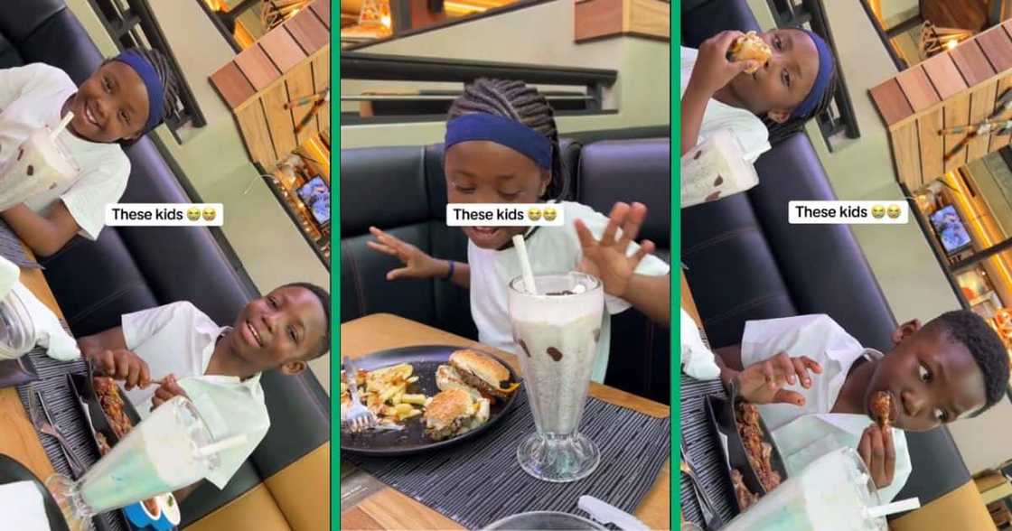 Brother and sister at Spur Brother and sister at Spur