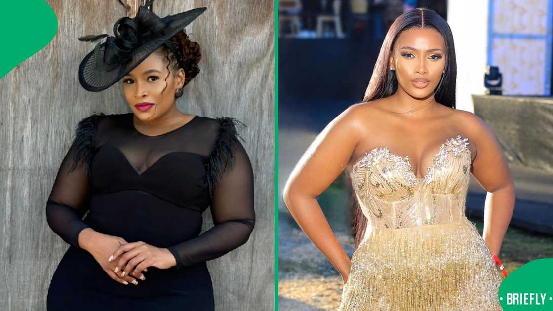 Ayanda Borotho showed off her daughter Ayanda Borotho showed off her daughter