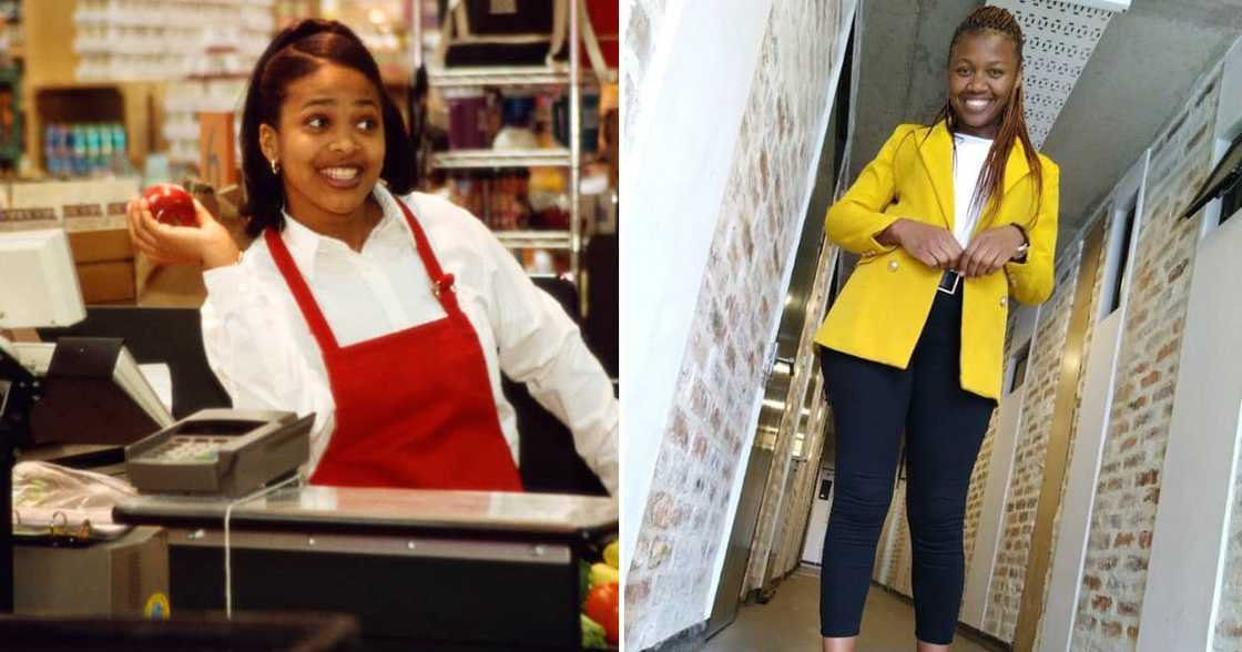 A recent UJ graduate was very happy to bag a job as a cashier A recent UJ graduate was very happy to bag a job as a cashier