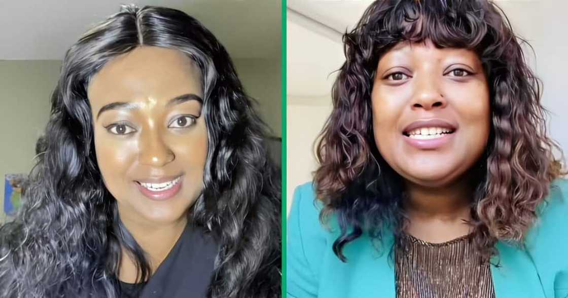 A TikTok video shows a woman crying while celebrating her birthday alone. A TikTok video shows a woman crying while celebrating her birthday alone.