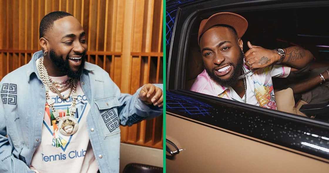 Davido was dragged for walking with heavy security Davido was dragged for walking with heavy security