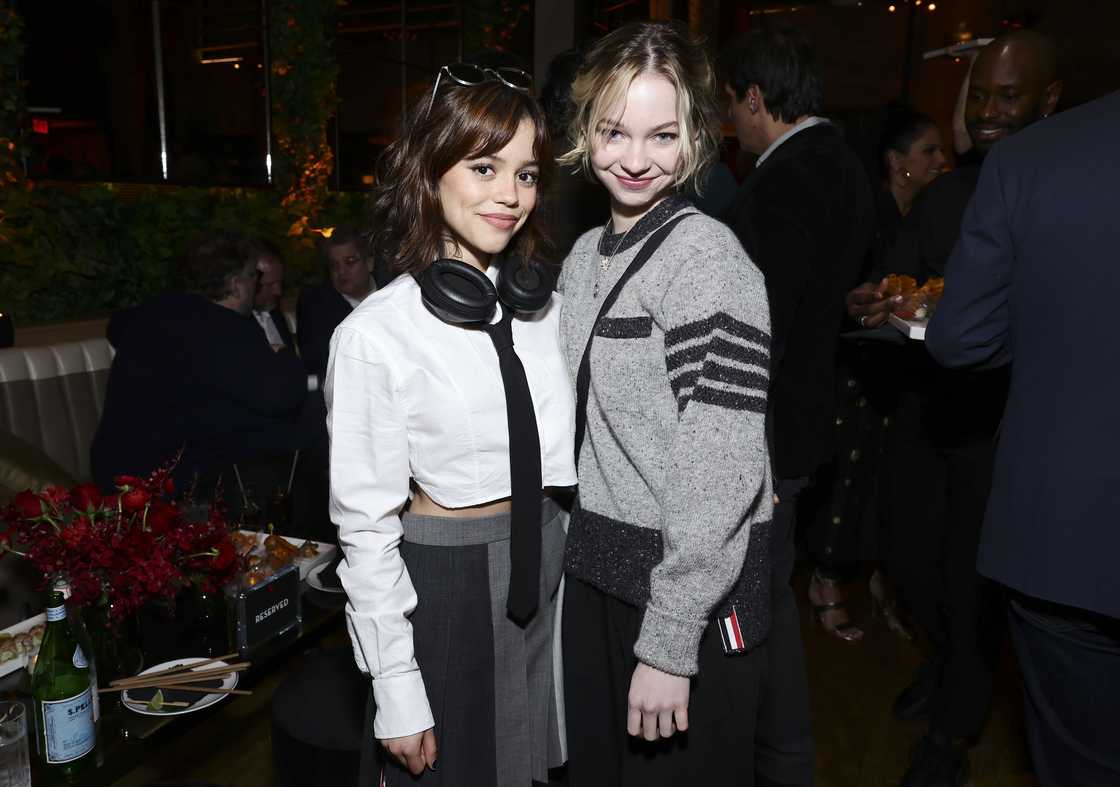 Jenna Ortega and Emma Myers at Catch LA, West Hollywood Jenna Ortega and Emma Myers at Catch LA, West Hollywood