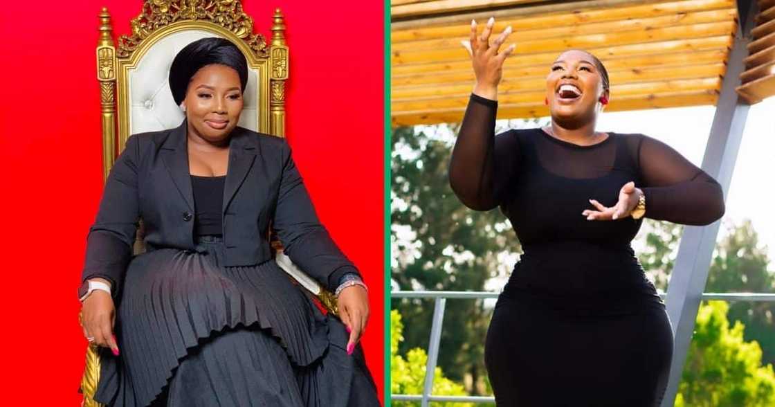 LaConco stole looks elegant in traditional Zulu attire for her birthday LaConco stole looks elegant in traditional Zulu attire for her birthday
