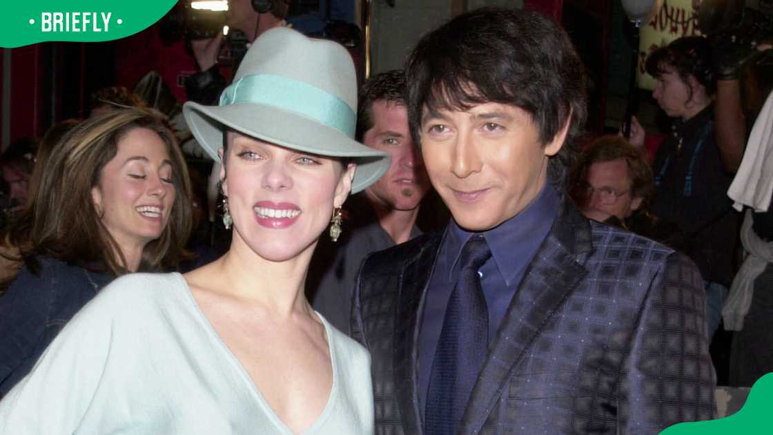 Debi Mazar and Paul Reubens in Los Angeles Debi Mazar and Paul Reubens in Los Angeles