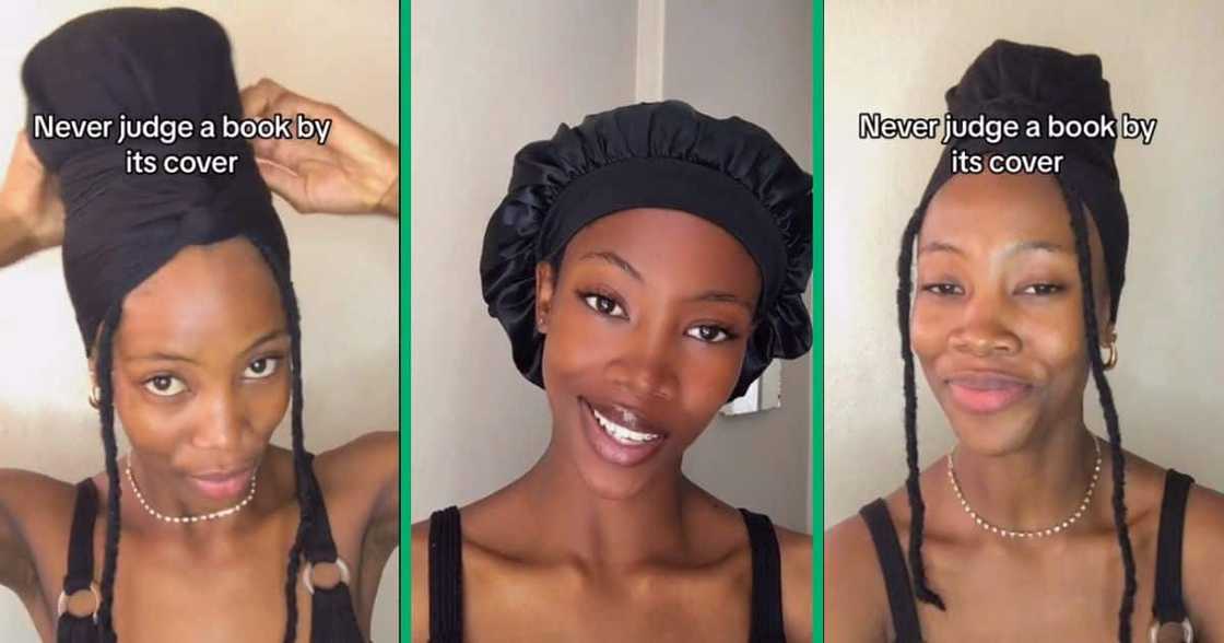 woman shows dreadlock hack woman shows dreadlock hack
