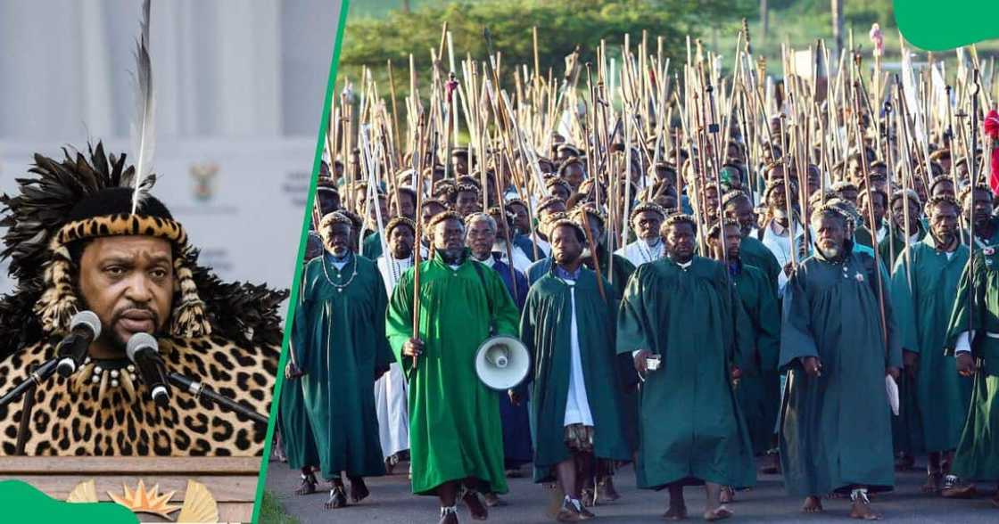 King Misuzulu is a member of the Shembe church