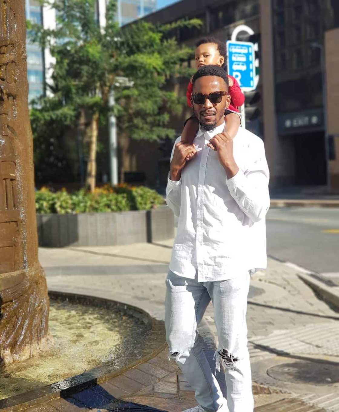 Mandla Hlatshwayo baby Mandla Hlatshwayo baby