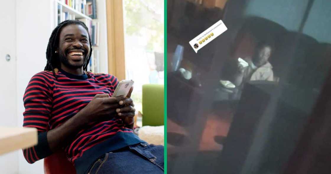 Man Scares Boy After Returning Home Late Man Scares Boy After Returning Home Late