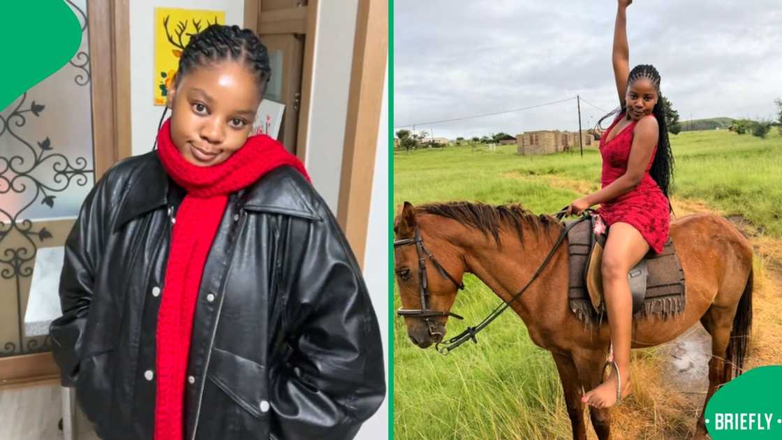 TikTok users praised a lady from the Eastern Cape after seeing her riding a horse