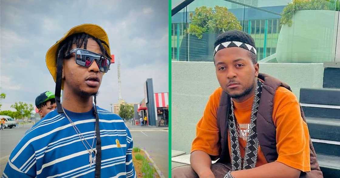 Emtee threw shade at Flash Ikumkani Emtee threw shade at Flash Ikumkani