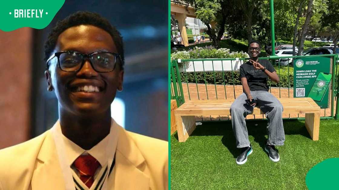 Kamogelo Tshabalala was named the top achiever for mathematics in the province.