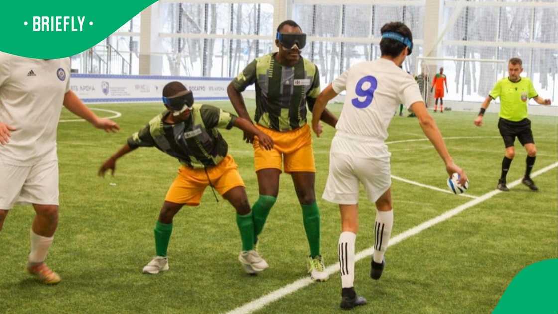 When two visually impaired boys approached Jackie Mlungisi Msibi in 2021, asking if they could play blind football, he had no idea their bold question would spark a national movement. When two visually impaired boys approached Jackie Mlungisi Msibi in 2021, asking if they could play blind football, he had no idea their bold question would spark a national movement.