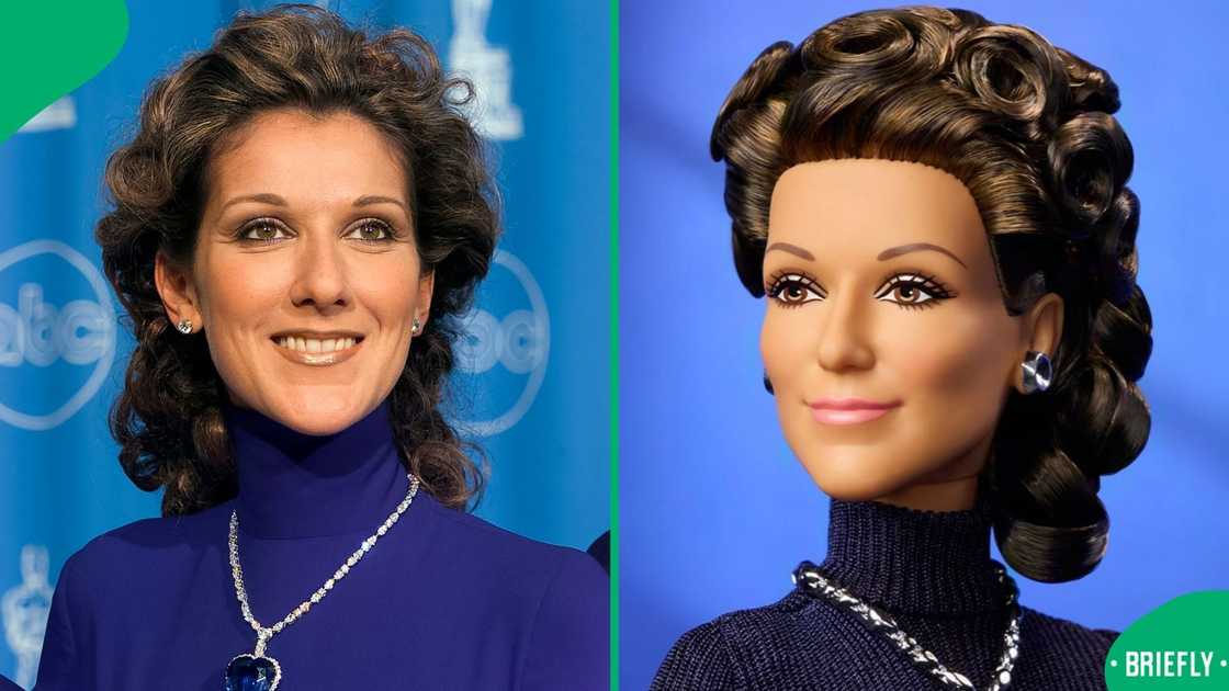 Céline Dion was honoured with her own Barbie doll