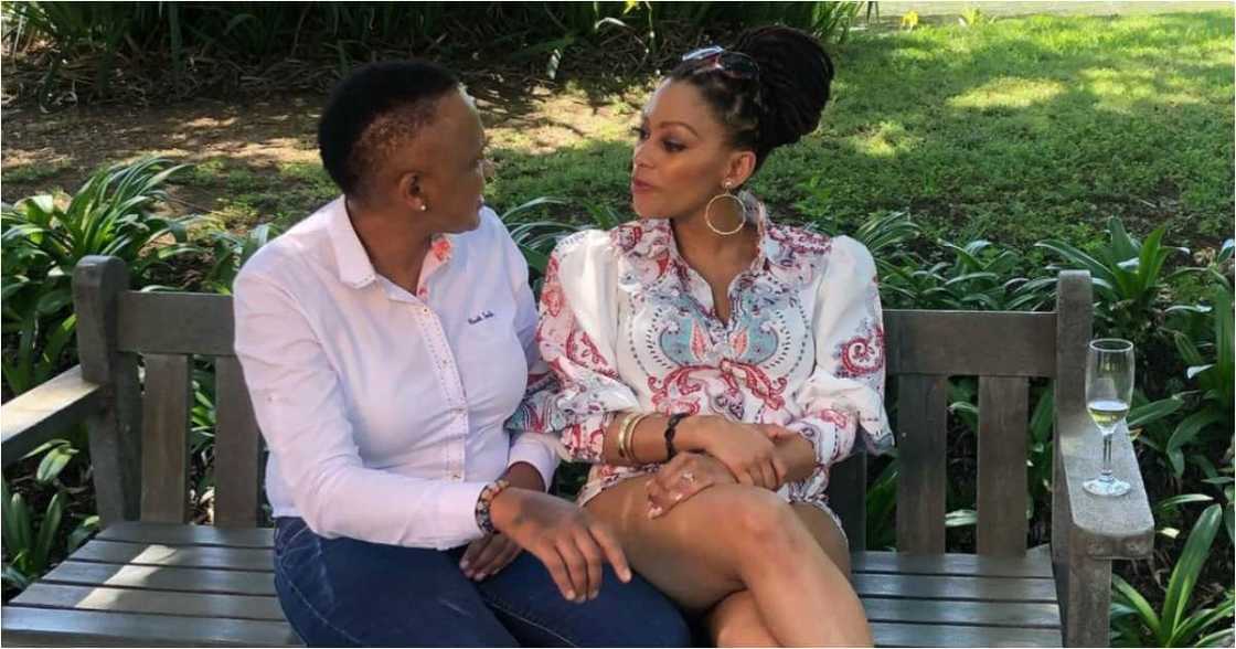 Marriage goals: Letoya Makhene and her wife stun in wedding attire Marriage goals: Letoya Makhene and her wife stun in wedding attire