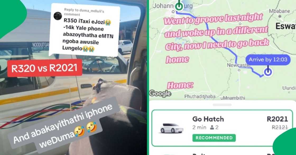 A KwaZulu-Natal woman hilariously woke up in another province after a lit night. A KwaZulu-Natal woman hilariously woke up in another province after a lit night.