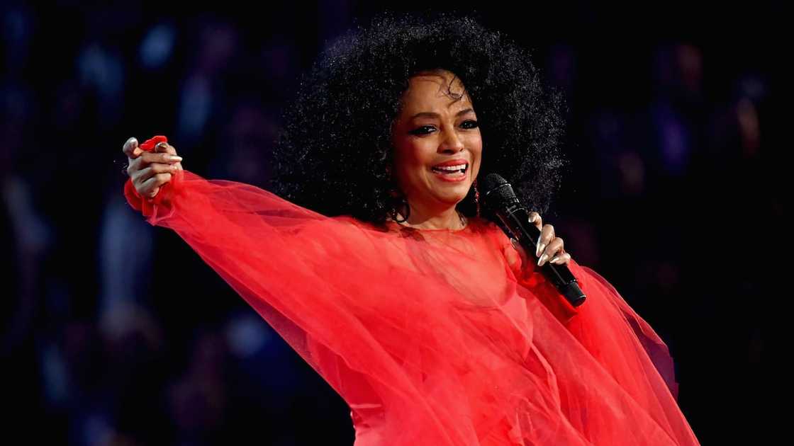 Diana Ross performs onstage during the Annual Grammy Awards Diana Ross performs onstage during the Annual Grammy Awards