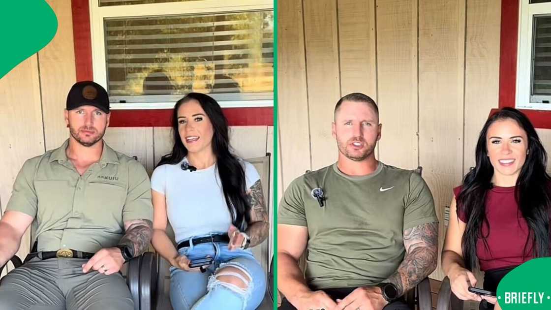 An American and South African couple sparked laughter over their relatable culture clash. An American and South African couple sparked laughter over their relatable culture clash.