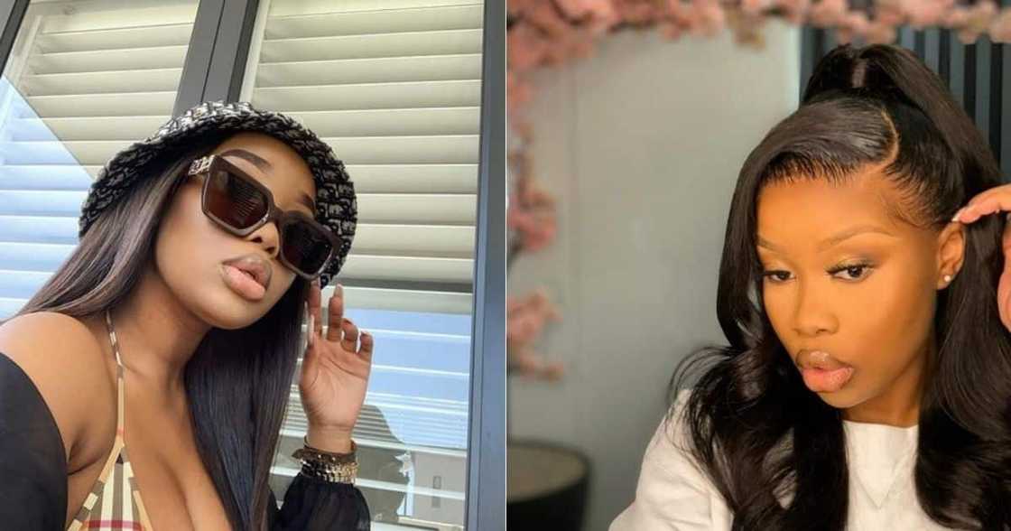 Andile Mpisane, baby mama, DJ Sithelo, shows off, baby bump Andile Mpisane, baby mama, DJ Sithelo, shows off, baby bump