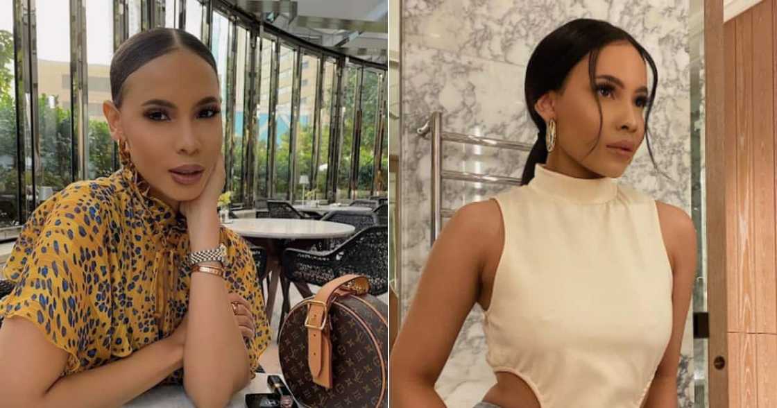 Thuli Phongolo shows off her latest new look, short pixie cut hairdo Thuli Phongolo shows off her latest new look, short pixie cut hairdo