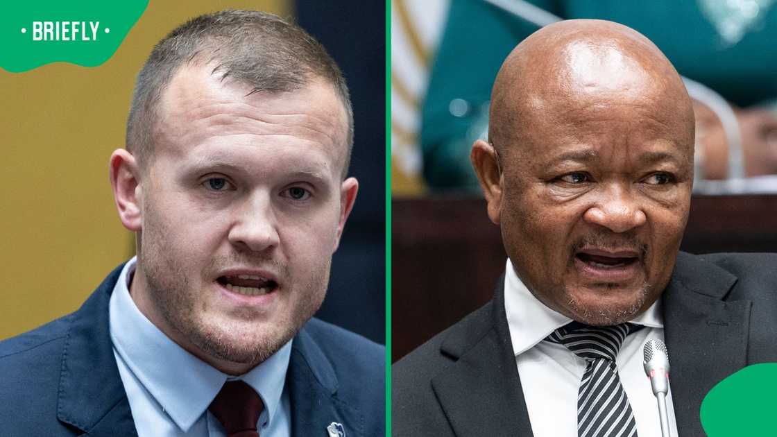 Ian Cameron slammed Senzo Mchunu after he called for the raid of a comedian's house