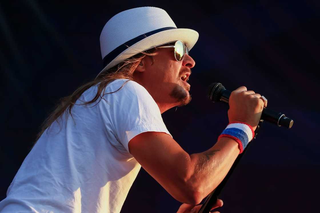 Kid Rock performs onstage Kid Rock performs onstage