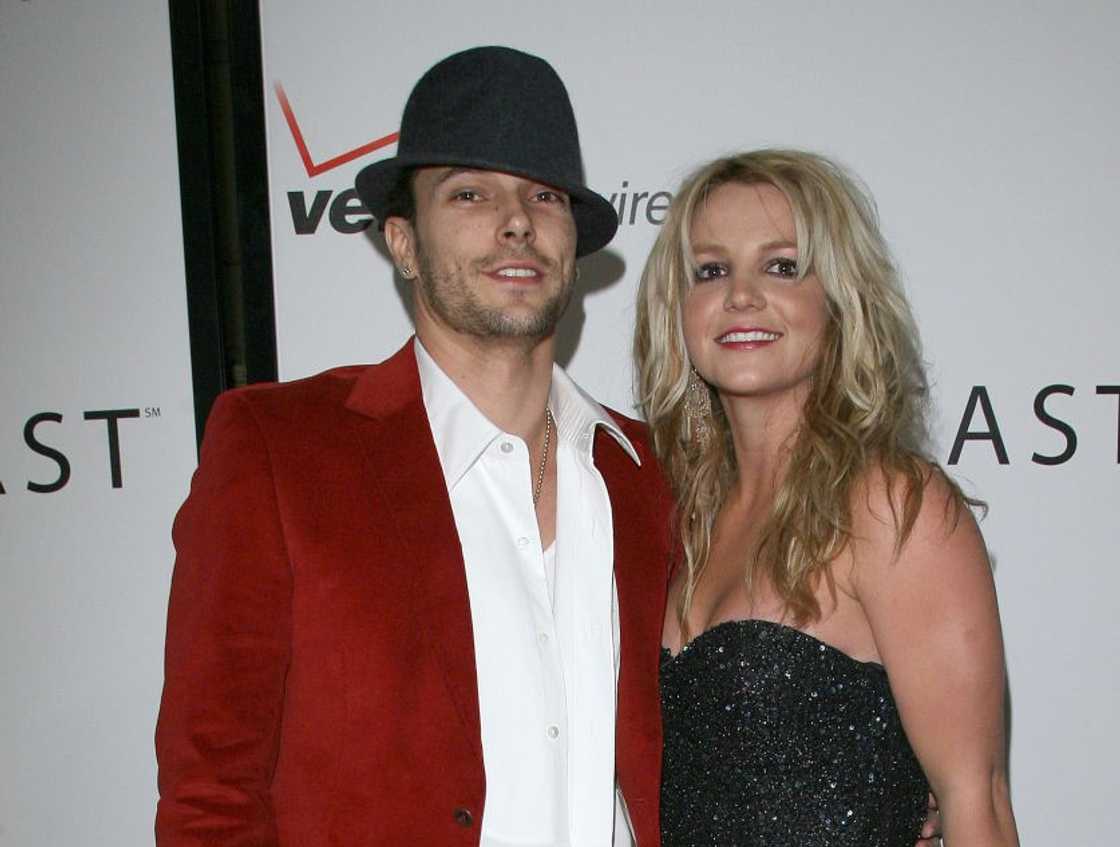 Sean's parents, Kevin Federline and Britney Spears Sean's parents, Kevin Federline and Britney Spears