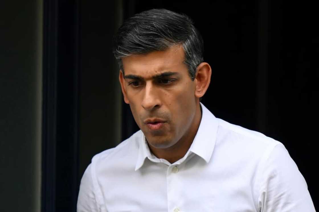 Sunak has raced ahead, with the 42-year-old crossing that threshold Friday Sunak has raced ahead, with the 42-year-old crossing that threshold Friday