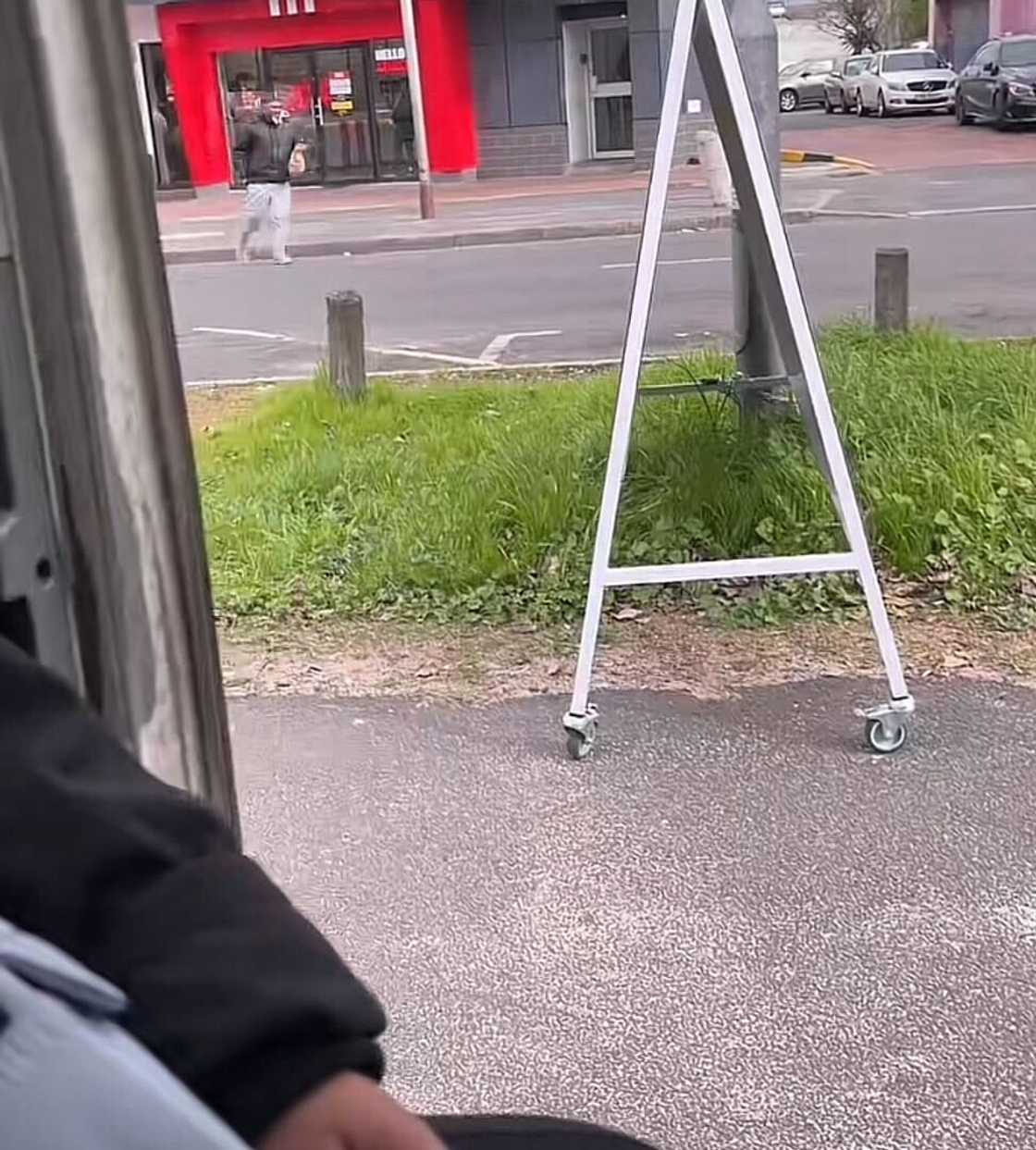 A Cape Town taxi driver's antics towards his passengers amused South Africans.