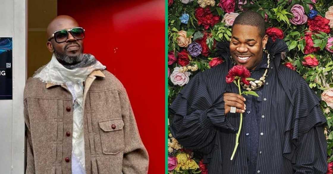 Busta Rhymes danced to Black Coffee's set at a club