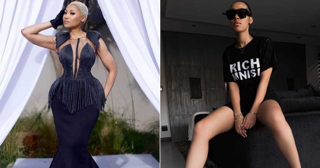 Mzansi suspects Sarah Langa of shading Enhle Mbali Mlotshwa