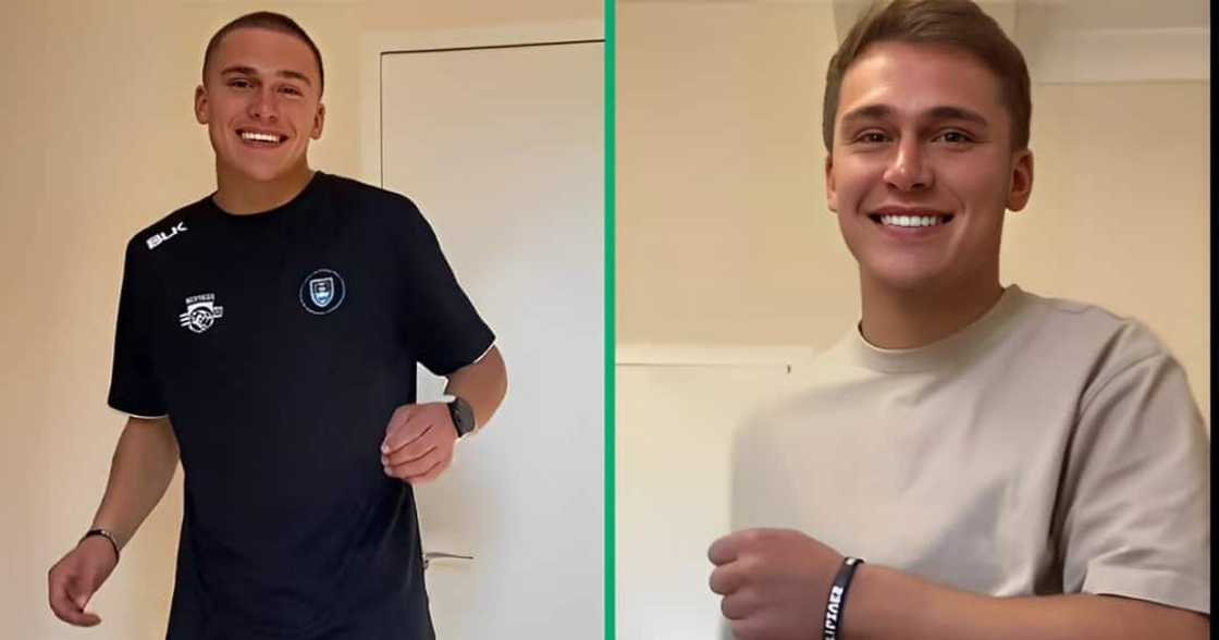 A TikTok video shows a man dancing, and people were amazed. A TikTok video shows a man dancing, and people were amazed.