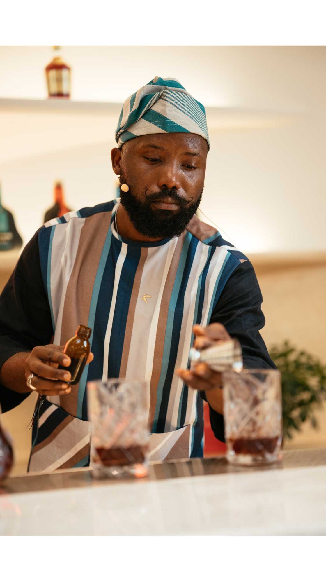Kehinde reimagined a coffee-forward classic using dates as his sustainability anchor.