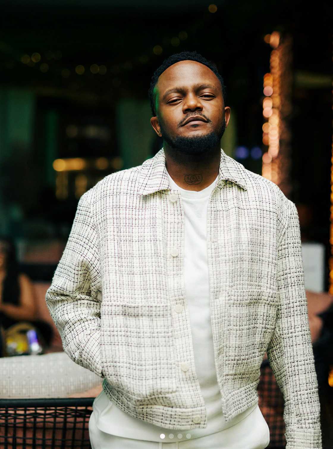 Kwesta was gifted a portrait by a fan