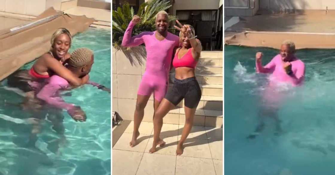 Itumeleng Khune and wifey Sphelele Makhunga Itumeleng Khune and wifey Sphelele Makhunga