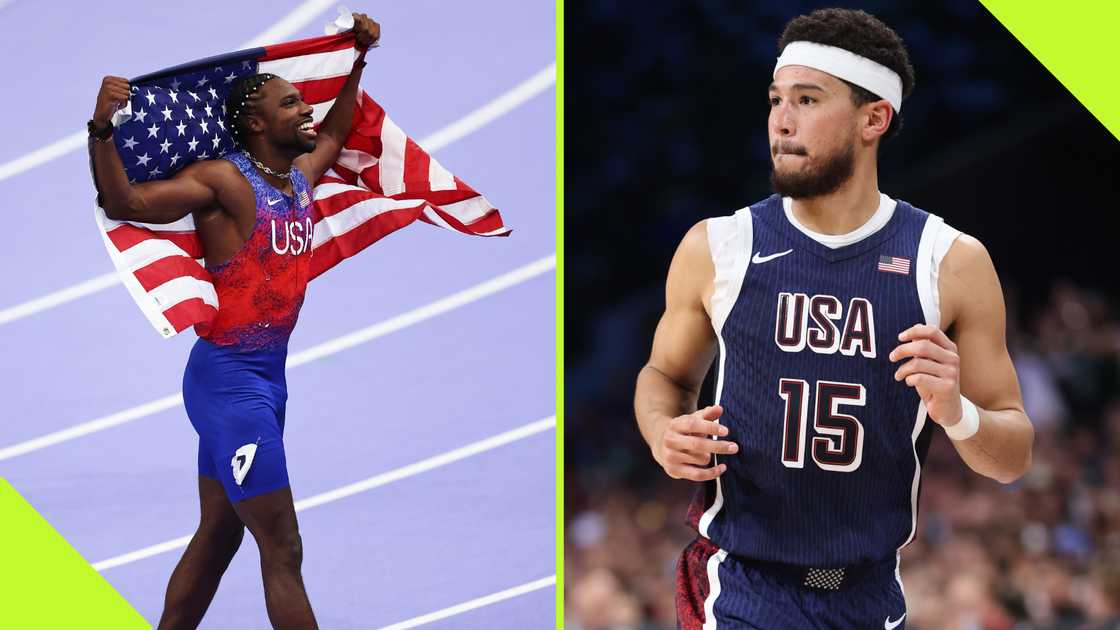 NBA Star Devin Booker Still Disputes Noah Lyles’ 'World Champions