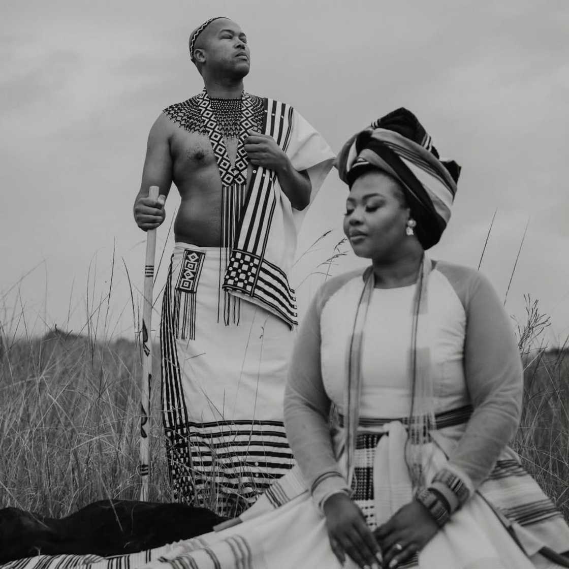 Anele Mdoda and Bonelela Mgudlwa celebrate first wedding anniversary