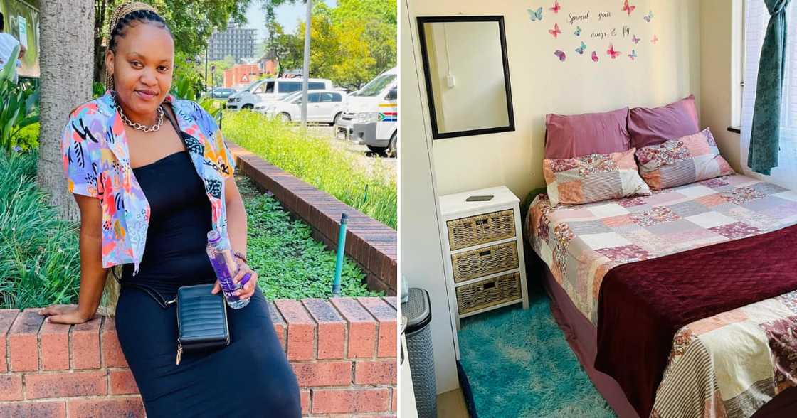 The woman's pretty bedroom wowed peeps The woman's pretty bedroom wowed peeps