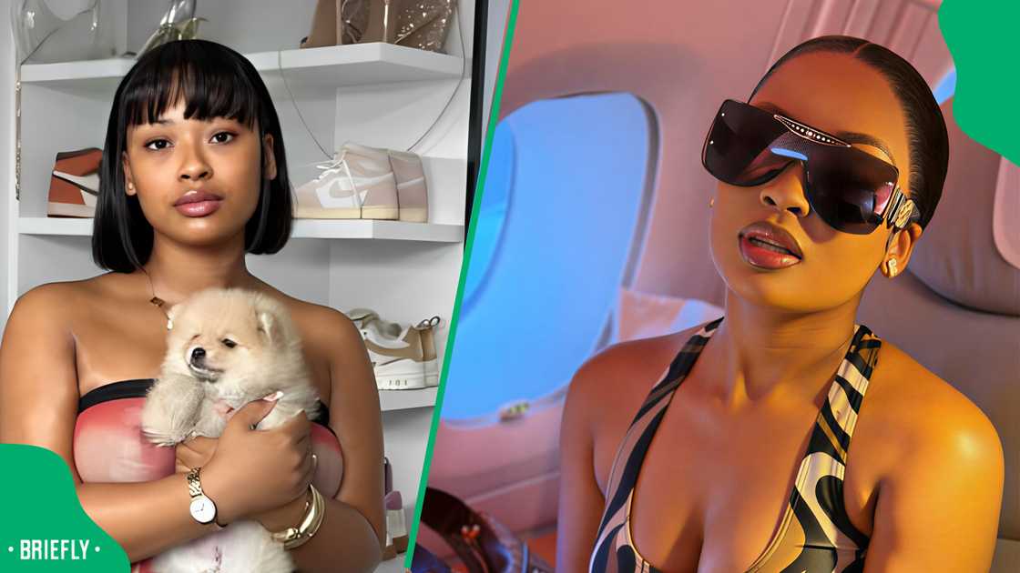 Netizens react to Cyan Boujee's vacation picture Netizens react to Cyan Boujee's vacation picture
