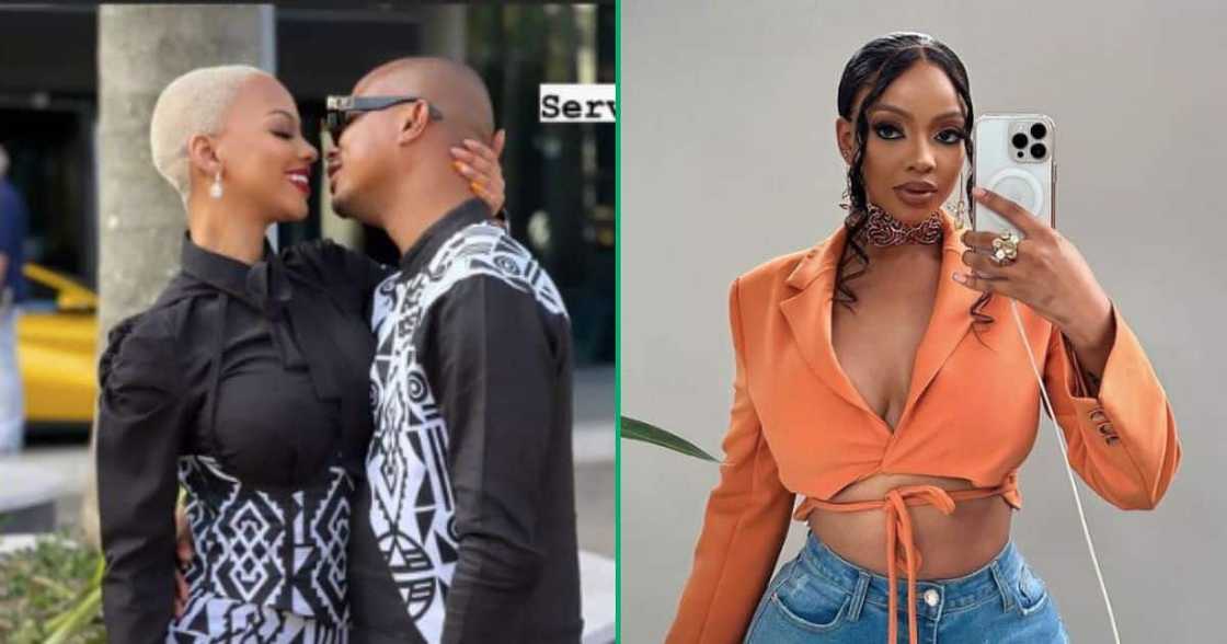 Leeroy Sidambe shows love to Mihlali Leeroy Sidambe shows love to Mihlali