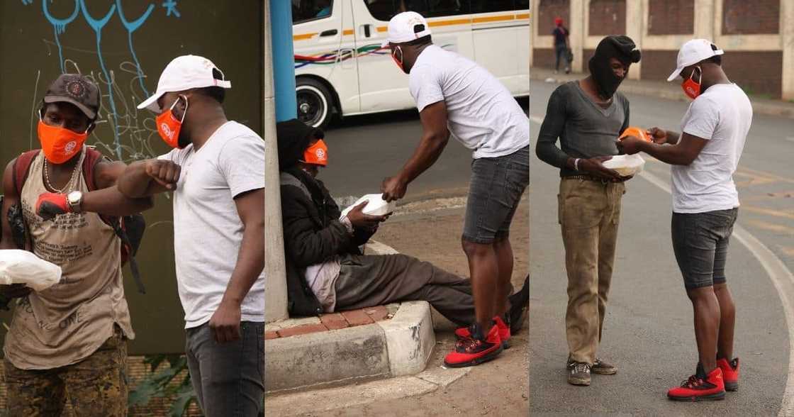 Joburg man is being praised after he spent his birthday feeding the homeless Joburg man is being praised after he spent his birthday feeding the homeless