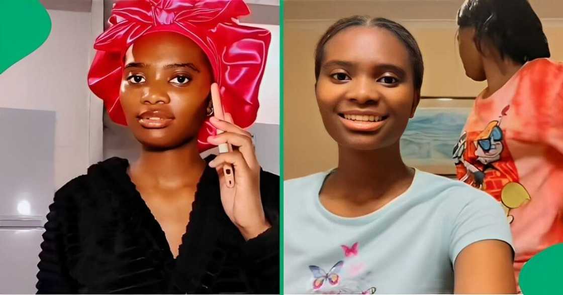A TikTok video shows a woman unveiling what she spent her NSFAS allowance on. A TikTok video shows a woman unveiling what she spent her NSFAS allowance on.