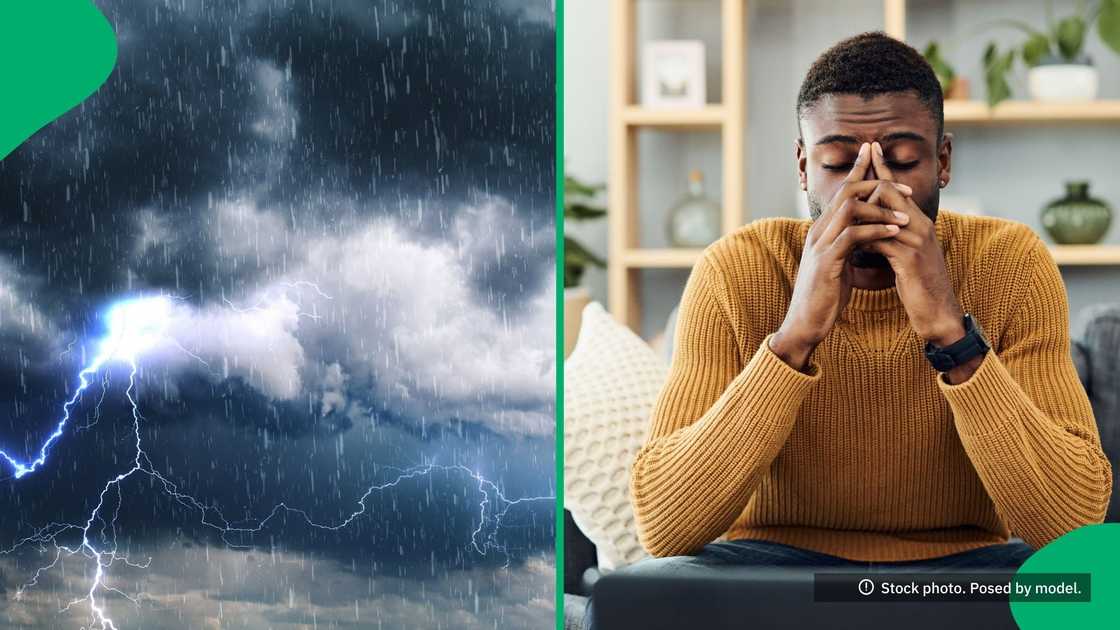 The South African Weather Service warned SA that the entire country will experience thunderstorms and rainfall The South African Weather Service warned SA that the entire country will experience thunderstorms and rainfall