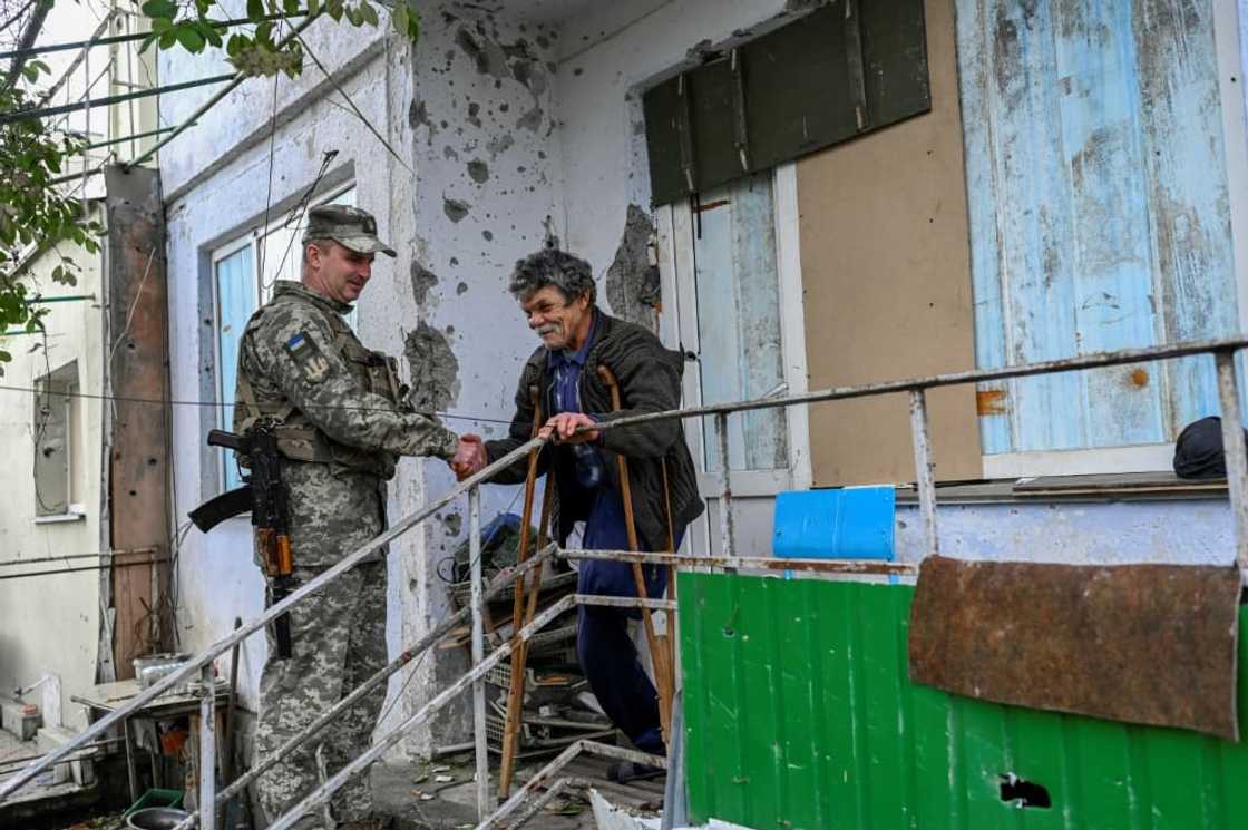 'We are winning. I refuse to believe anything else,' said Leonid Suslov, 63 'We are winning. I refuse to believe anything else,' said Leonid Suslov, 63